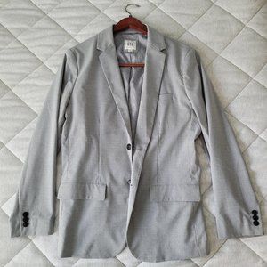 Light Grey Men's Blazer - Gap